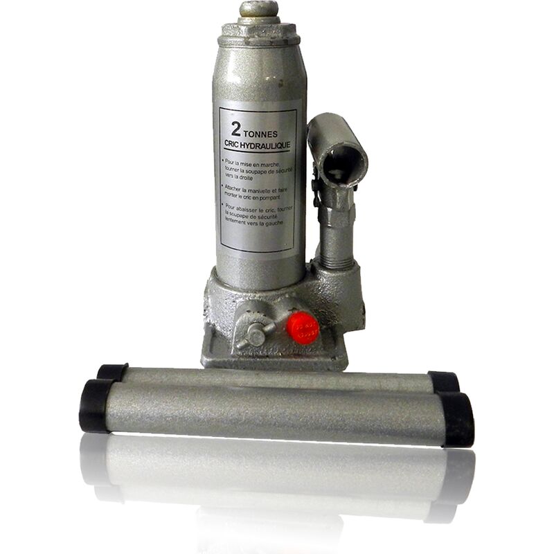 Cric Bouteille Hydraulique 2 Tonnes - Peraline