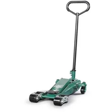 Cric de garage avec galets doubles 2 tonnes compac
