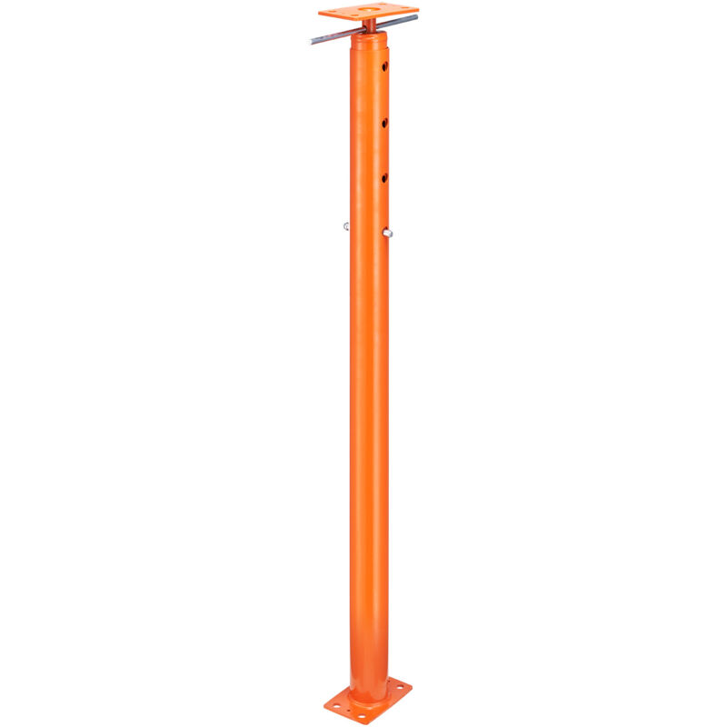 VEVOR Cric de Sol Réglable pour Nivellement Plage de Hauteur de 56" à 100" 142,24-254cm
