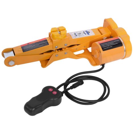 Cric électrique automatique pour voiture, 2 tonnes, 12 V CC, équipement de garage et d'urgence