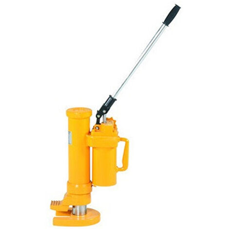 Cric hydraulique - 10 tonnes - Hauteur de levage (haut du vérin) : de 420 à 650 mm - 1340057750