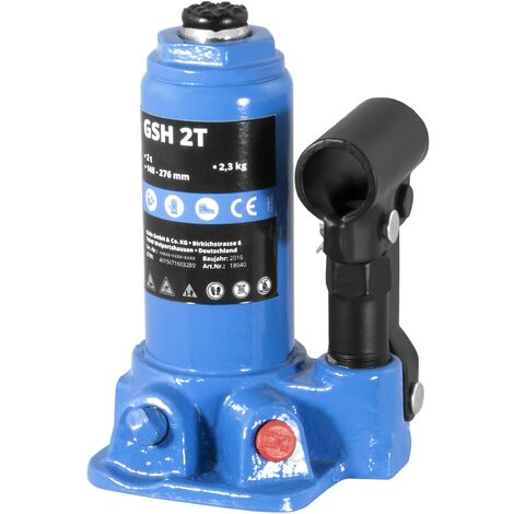 Cric hydraulique à clapet GSH, 10 t Güde