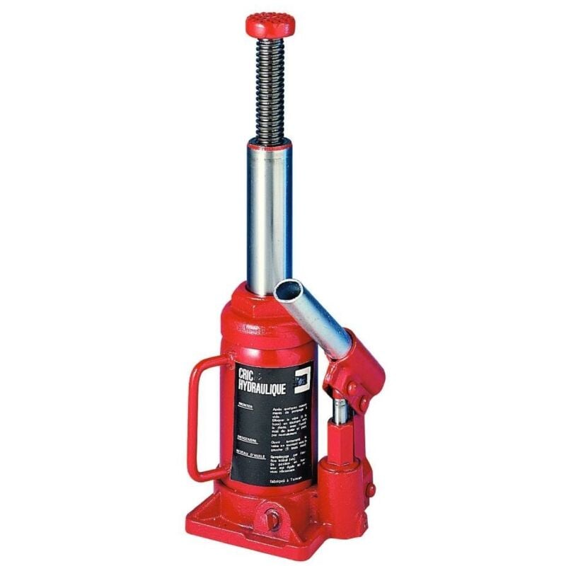 Cric hydraulique bouteille Rouge - Rouge