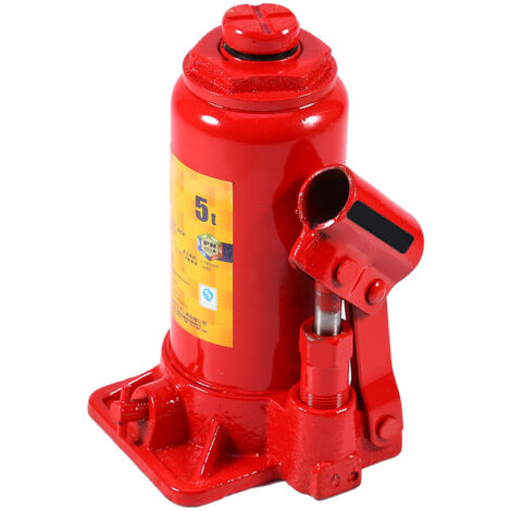 Cric hydraulique de levage de voiture d'une capacité de 5 tonnes, outil de réparation pour cric bouteille automobile
