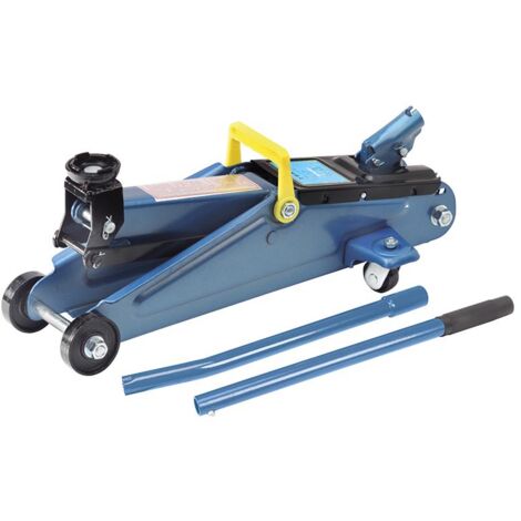 CRIC HYDRAULIQUE EN ACIER 2 TONNES CRIC ROULANT CRIC ROULEUR FERVI 0060