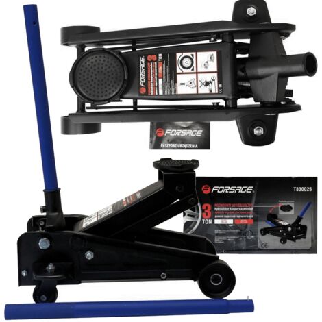 Cric hydraulique Frog 3T + caoutchouc