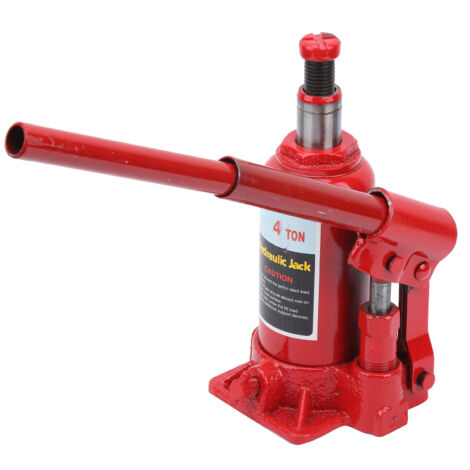 Cric hydraulique portable professionnel de 4 tonnes pour le levage et le remplacement de pneus de voitures