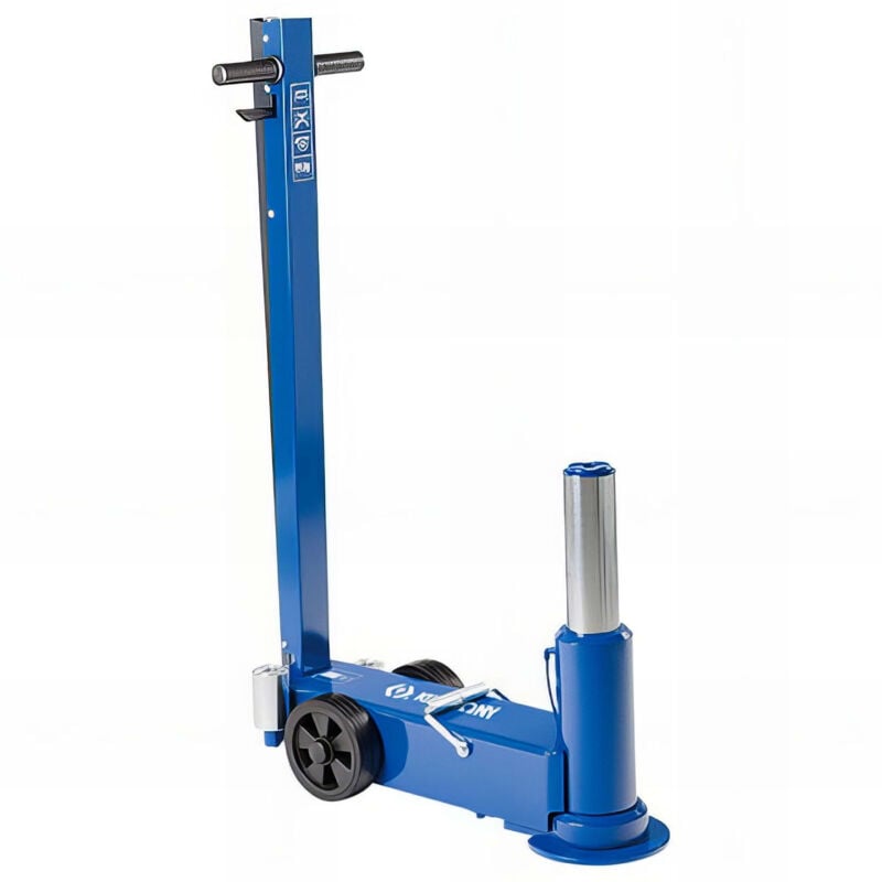 King Tony - Cric hydropneumatique à un étage pour machines agricoles et autres véhicules à haute garde au sol