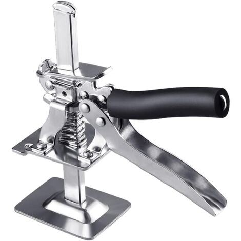 Cric manuale, utensile di serraggio portatile con capacità di 100 kg per pavimenti, finestre, armadi, HVAC, installazione di ponti - Scala di sollevamento per utensili ausiliari