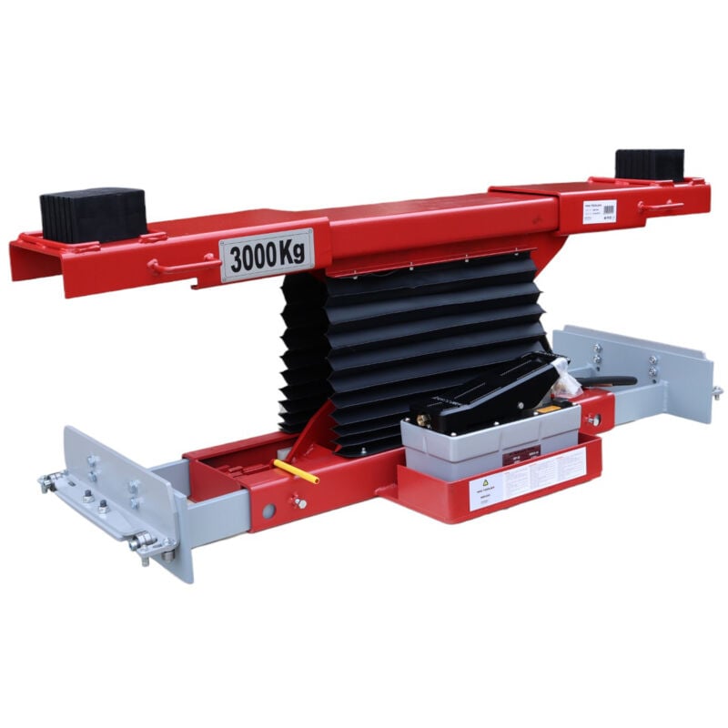 Mw Tools - Cric mobile 3T hydropneumatique pour pont 4 colonnes MRK30H