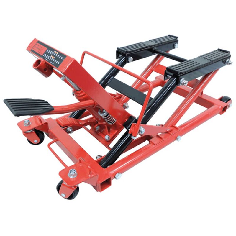 Cric per Moto 680 kg 118-368 mm Rosso Motorx
