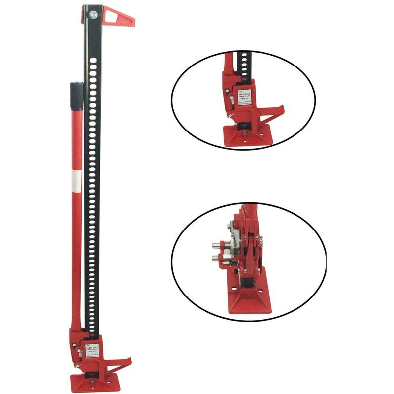 Big B Gls - Cric pour 4X4 farm jack 60 pouces - 3000 kg - Voiture, 4X4