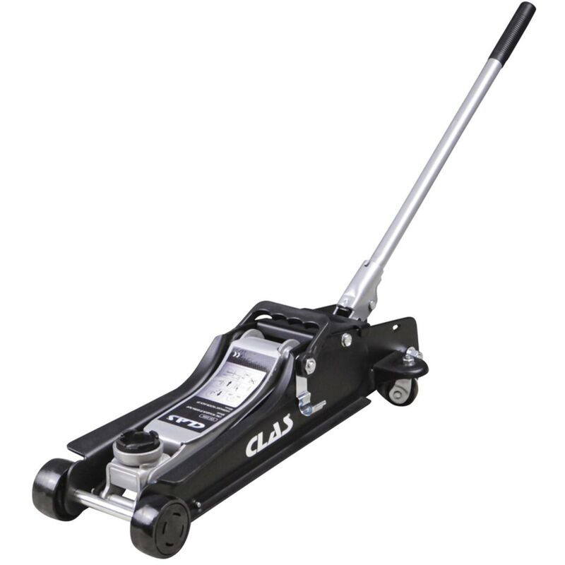 Cric rouleur hydraulique 2T extra plat H.85 à 381mm - oh 5304 - clas Equipements