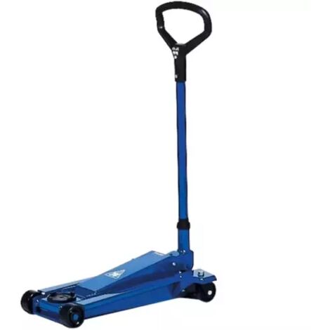 Cric rouleur 2 tonnes extra plat – Hauteur de levage 495 mm – Léger 31 kg – Longueur de levier 950 mm pour espaces confinés