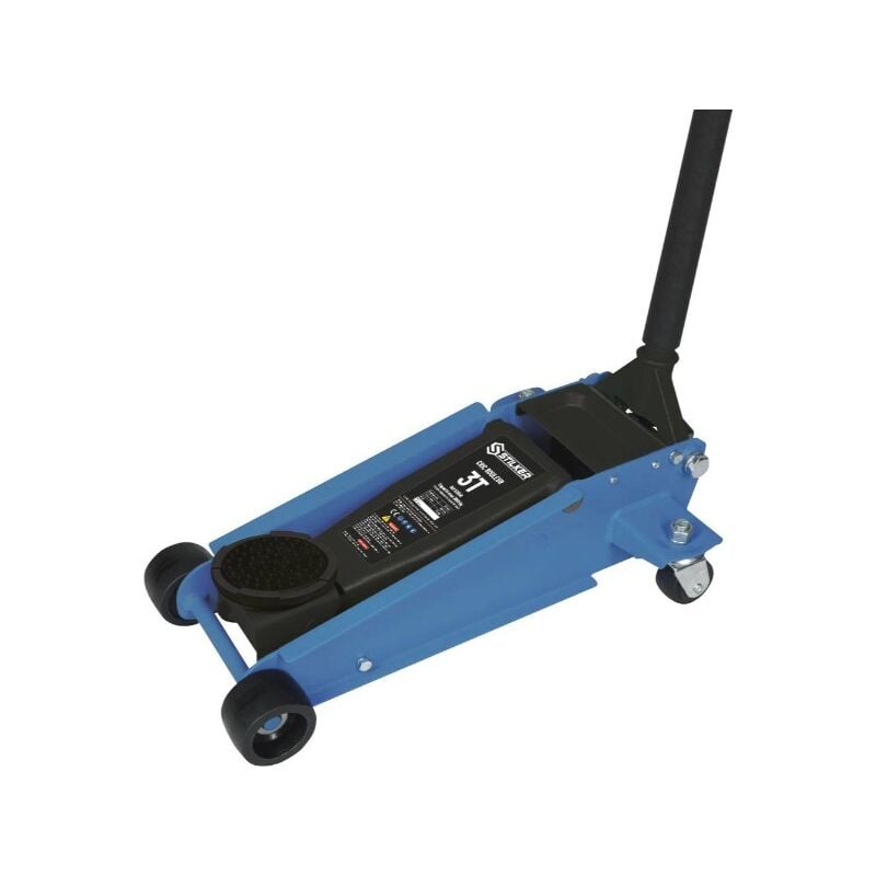 Stilker - Cric rouleur 3T double piston 120/450mm longueur 595mm 52548