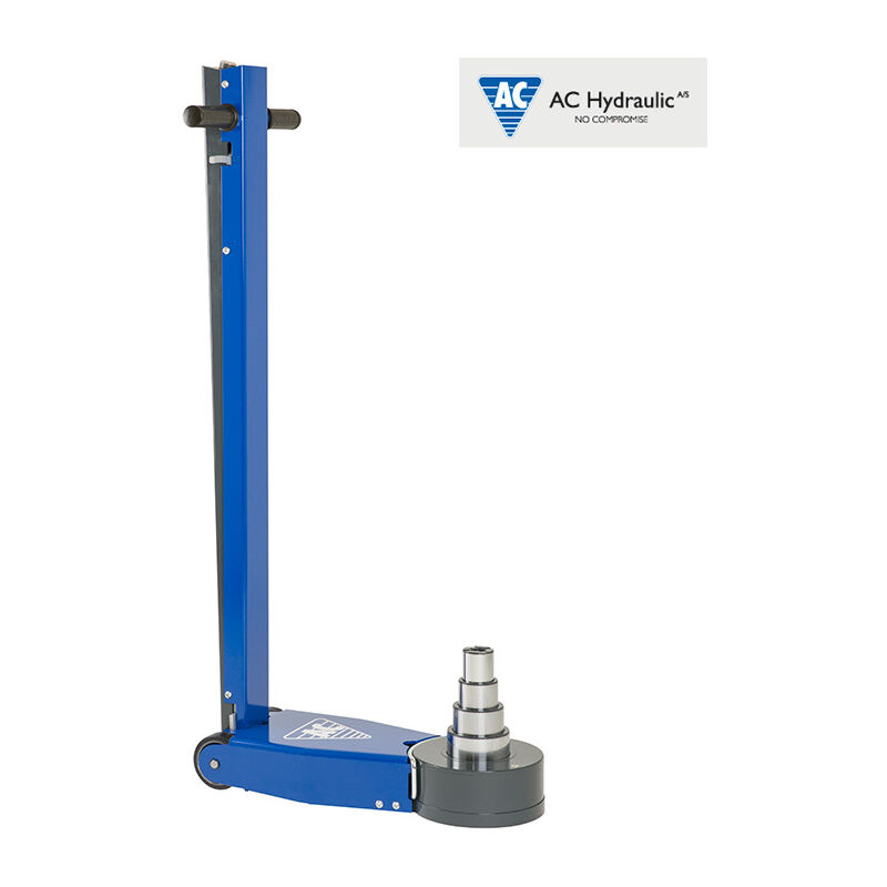 Cric rouleurs hydro-pneumatique 40 tonnes le plus bas du Monde 100 mm