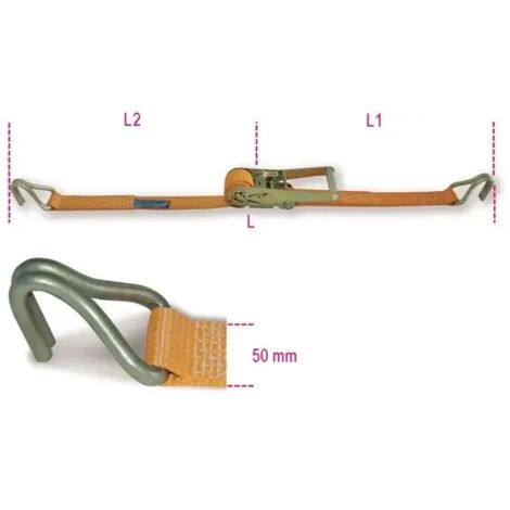 Cricchetto gancio a uncino  robur 8182 - 10,5 m