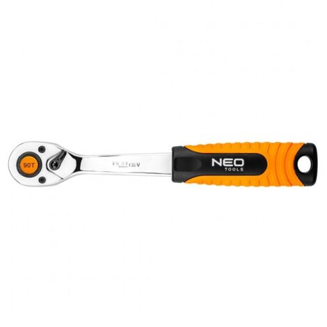 Cricchetto NEO 1/4"" 90T - resistente, ergonomico