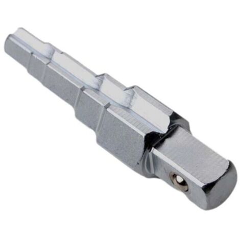 Cricchetto per valvole del radiatore, attacco da 1/2 pollice, chiave per radiatore a testa quadrata con gradini per valvole del radiatore domestico da 10-21 mm