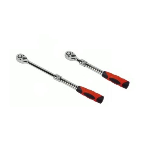 Cricchetto reversibile per bussola 1/2 estensione telescopica cromo vanadio