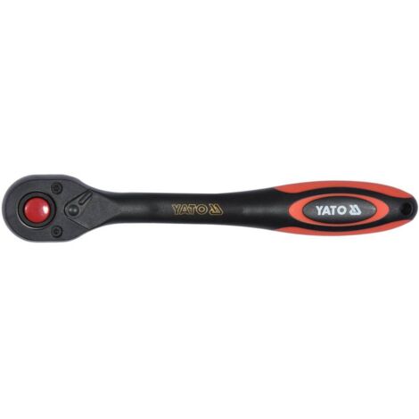 CRICCHETTO YATO 1/2" RIVESTITO PIEGATO - NERO YT-0295