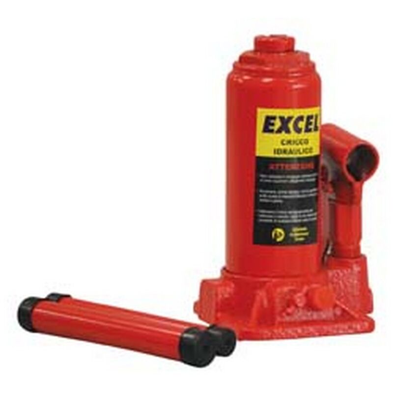 Image of Excel - cricco idraulico a bottiglia - KG.2.000 - MM.158/308H. - peso KG.2,5