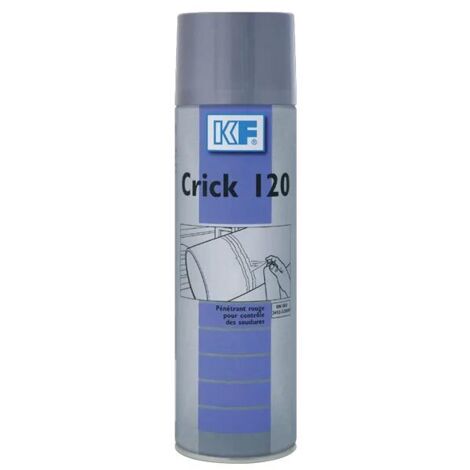 Crick 120 Penetrant Rouge Pourcontrole Soudure - Aerosol 500 Ml