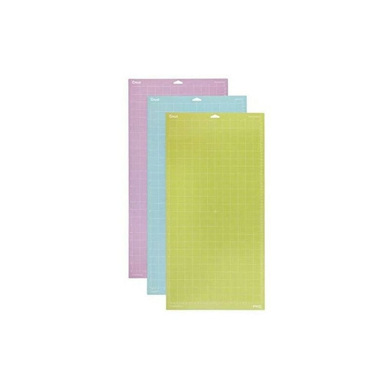 Accessoire Machine de découpe Cricut Mix de 3 tapis de découpe - Multicolore