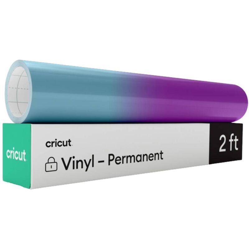 Cricut Color Change Vinyl COLD Permanent Film Largeur de coupe 30.5 cm lilas