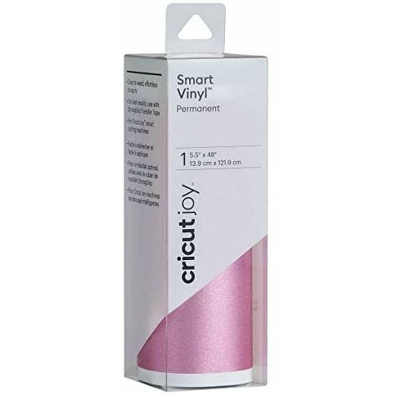 Image of Cricut - Joy Shimmer Vinile Smart Vinyl, Pink, for