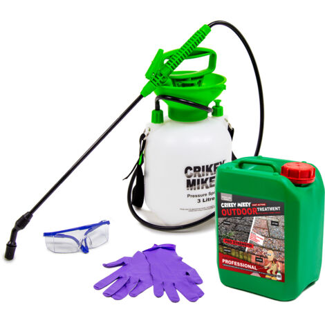 Crikey Mikey Professional Outdoor Treatment 5L Kit