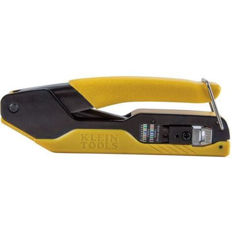 Crimpatrice compatta pass-thru modulare per connettori dati Pass-THU RJ45 Klein Tools VDV226-005