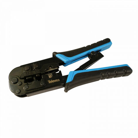 Crimpatrice universale modulare Rj11 Rj12 Rj45 Televes  209801