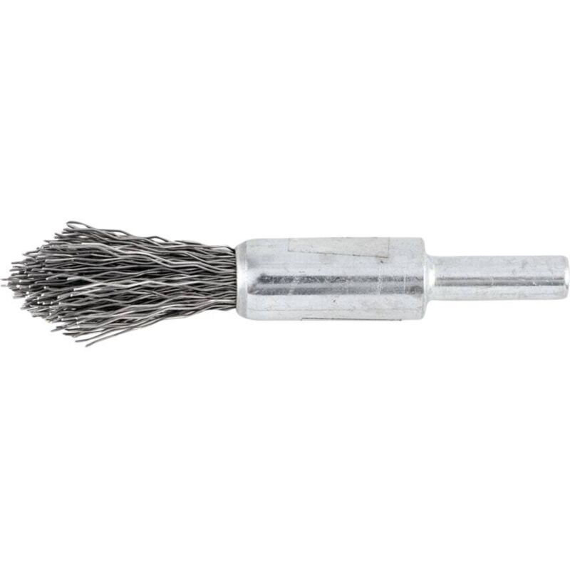 York - 12MM Crimped Wire, Pointed End De-carbonising Brush - 30SWG