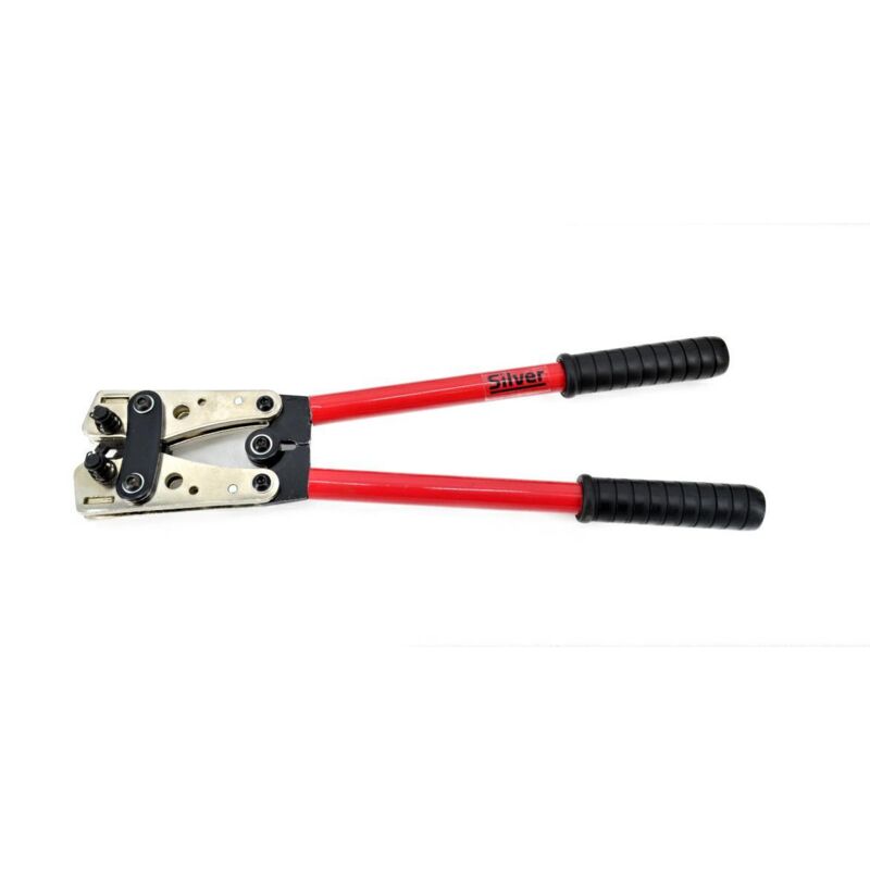 CRIMPERADORA DE CABLES 6-50mm PLATA