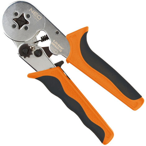 Crimpzange 0,25-6 mm² 25 Jahre Garantie