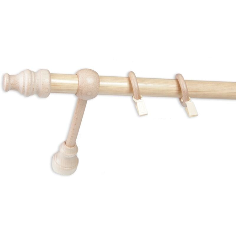 Monmobilierdesign - cris Tringle en bois ø 28 mm Pin Simple 220 cm