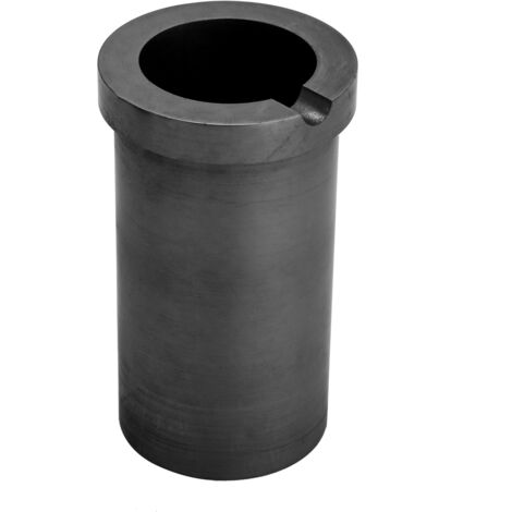 Crisol de grafito de alta pureza para fundir herramientas metálicas a altas temperaturas para oro y plata.