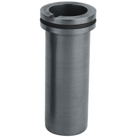Crisol de grafito de alta pureza para fundir herramientas metálicas a altas temperaturas para oro y plata.