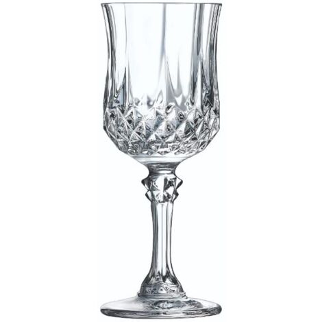 Cristal D'arques Paris, Set di 6 bicchieri da liquore da 6 cl, in Kwarx, lucidi, trasparenti e ad alta resistenza, realizzati in Francia, adatto alla vendita online.