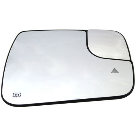 Cristal de espejo retrovisor con calefacción para punto ciego, de repuesto, para el lado del pasajero de la Dodge Ram DT 2019-2021.