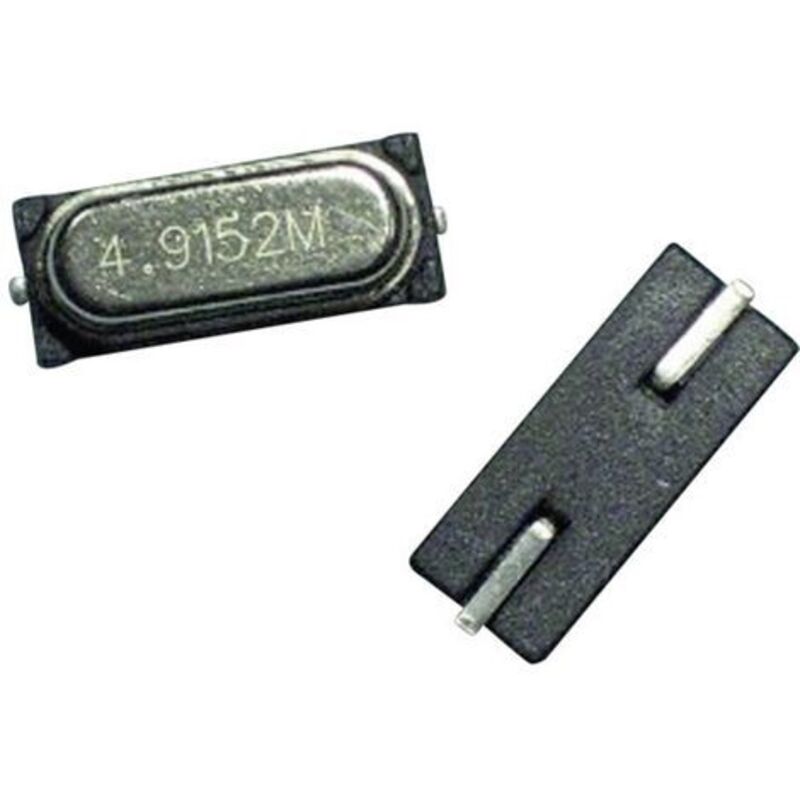 EuroQuartz Schwingquarz QUARZ HC49/SMD SMD-2 24.000 MHz 18 pF 11.35 mm 4.7 mm 4.2 mm 1 St. Tape cut