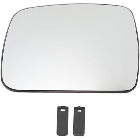 Cristal de retrovisor lateral calefactable con soportes para Freelander 2 L359 izquierdo - Cristal antivaho y con protección UV