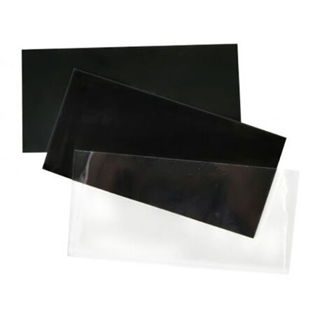 CRISTAL DIN11+TRANSPARENTE 2+1 - 105X50 MM