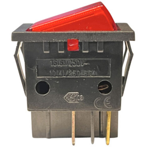 cristal veto slim CR2 Wippschalter 250V 10A 4Pin Schalter
