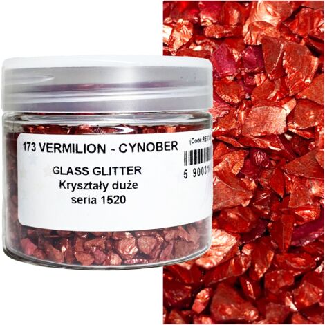 Cristales decorativos RENESANS decoupage 70g 1520 Rojo cinabrio
