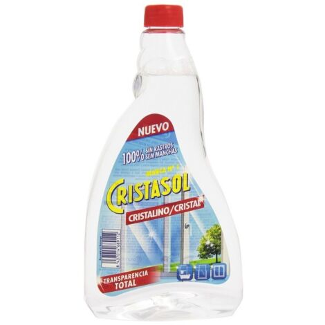 Cristalino Recharge 750ml Nettoyant Vitres Sans Traces - Cristasol