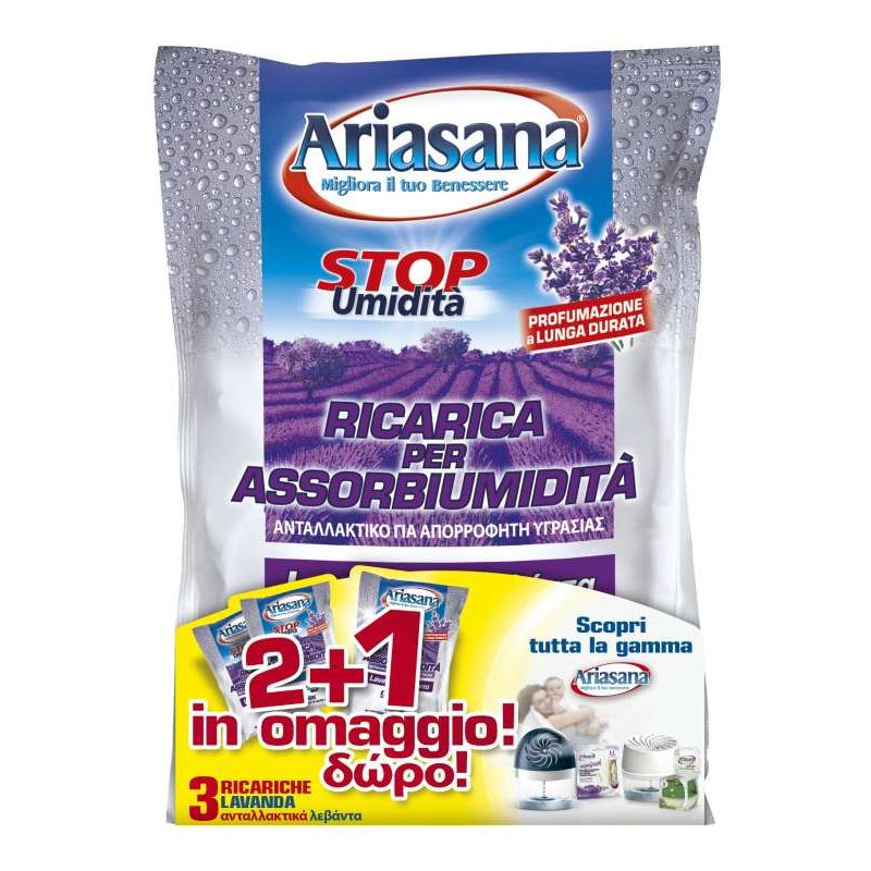 Henkel - Ricarica Ariasana lavanda 2+1 omaggio