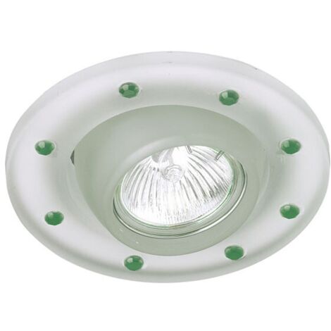 CRISTALRECORD 21-010-02-260 grüner Chatones Glaseinbau