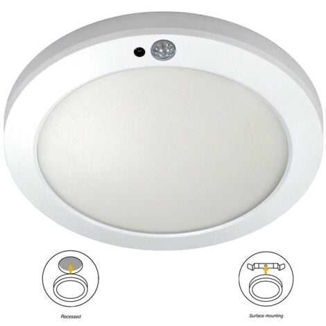 CristalRecord Downlight de led 18W TEKIA con sensor de movimiento CR 02-943-18-333